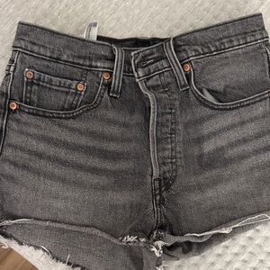 Levi's Dark Gray Jean Shorts